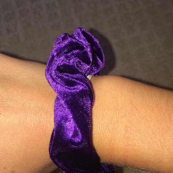 Purple Scrunchie - Picture 2 of 2